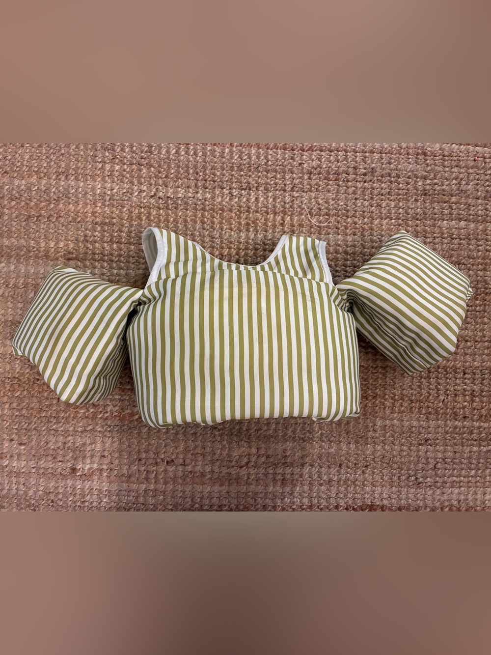 Kortni Jeane Splasher in pear stripe